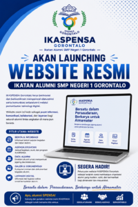 IKASPENSA Gorontalo Siap Luncurkan Website Resmi Ikatan Alumni SMP Negeri 1 Gorontalo